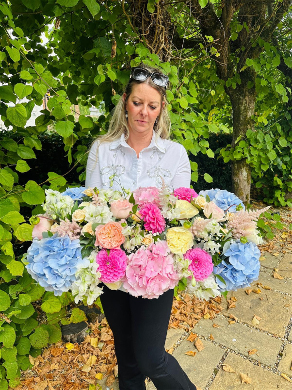 weddings | modern top table arrangement