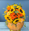 Autumn | Pumpkin flower  arrangements