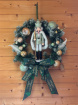 Christmas | Nutcrack faux wreath  with lights