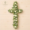 Sympathy Tributes | Bespoke Sympathy Tribute Cross