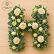 Sympathy Tributes | Massed flower letters