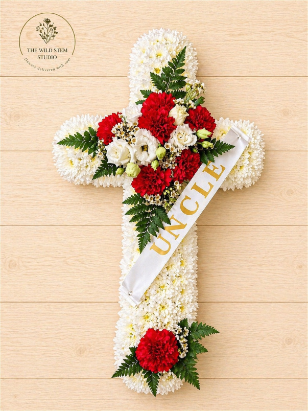 Sympathy Tributes | Traditional cross