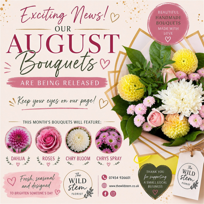 Classics Bouquets | Our August  Bouquet of the Month!