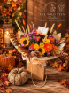 Autumn collection | Amber and Rust Bouquet