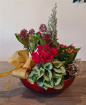 Christmas Flowers | Christmas planter