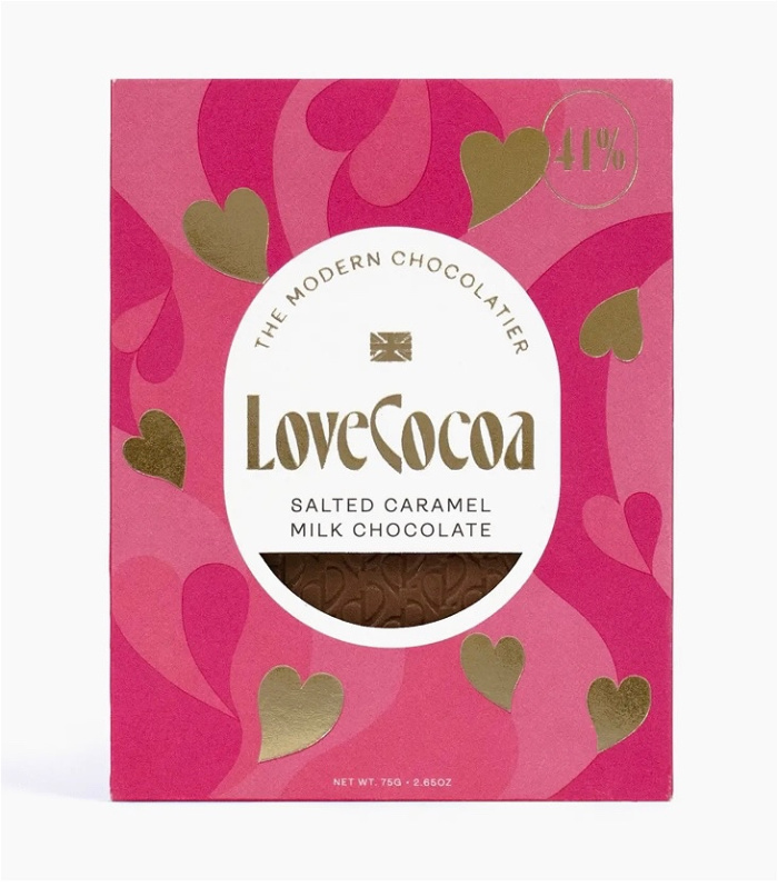 Gifts | Mother's Day | Love Cocoa Salted Caramel Milk Chocolate