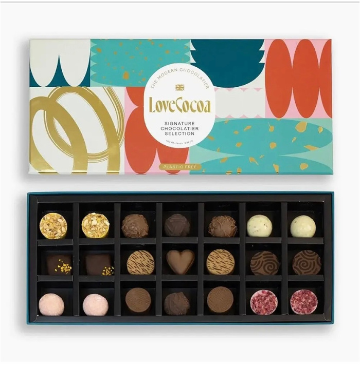 Gifts | Mother's Day | Love Cocoa Signature Chocolatier Truffle 21-PIECE Selection Box