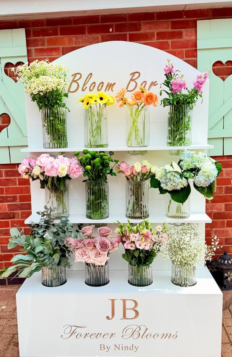 JB Forever Blooms By Nindy | Market Harborough | Events With The Flower Bar
