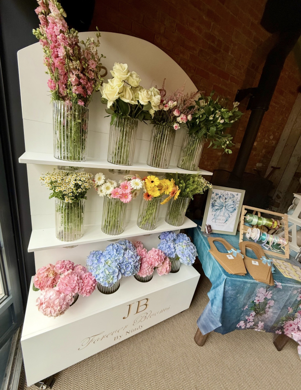 JB Forever Blooms By Nindy | Market Harborough | Events With The Flower Bar