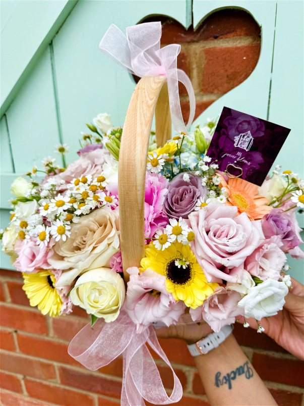 Bouquets | Pastel Princess Basket