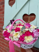 Bouquets | Sweet Pink Basket