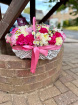 Bouquets | Sweet Pink Basket