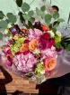 JB Hydrangeas Bouquets | Pink and Orange Autumn Bouquet