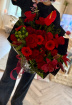 Christmas Festivities Bouquet | Christmas Red Bouquet