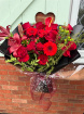 Christmas Festivities Bouquet | Christmas Red Bouquet
