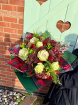 Christmas Festivities Bouquet | Christmas pudding bouquet