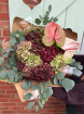 Christmas Festivities Bouquet | Lilly pad in winter bouquet