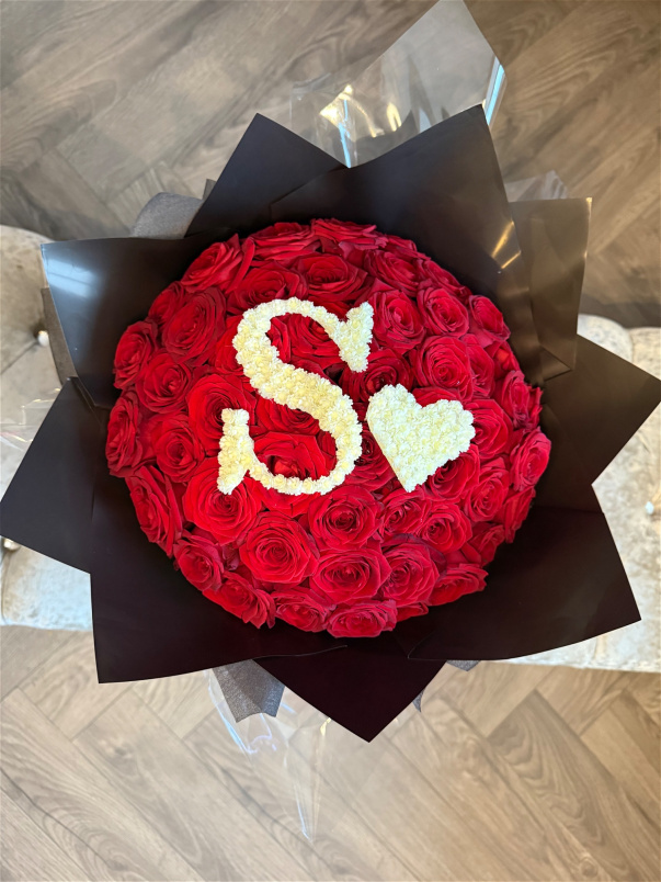 Valentines Bouquet's | Initial Valentines Bouquet