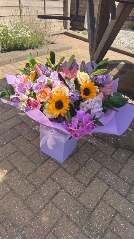 Summer Bouquets | Purple Sunshine