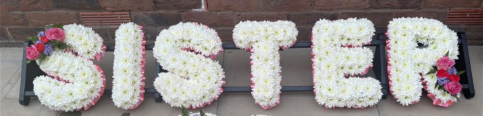Tribute/Funeral flowers | SISTER Tribute Letters
