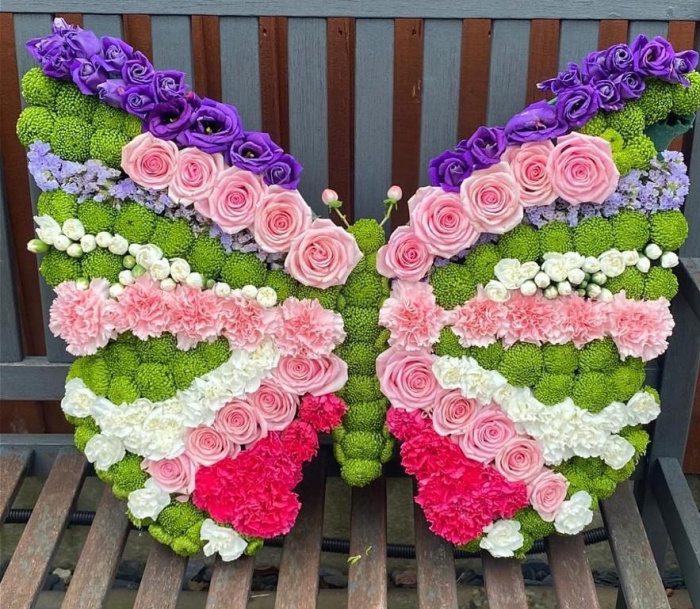 Tribute/Funeral flowers | Butterfly