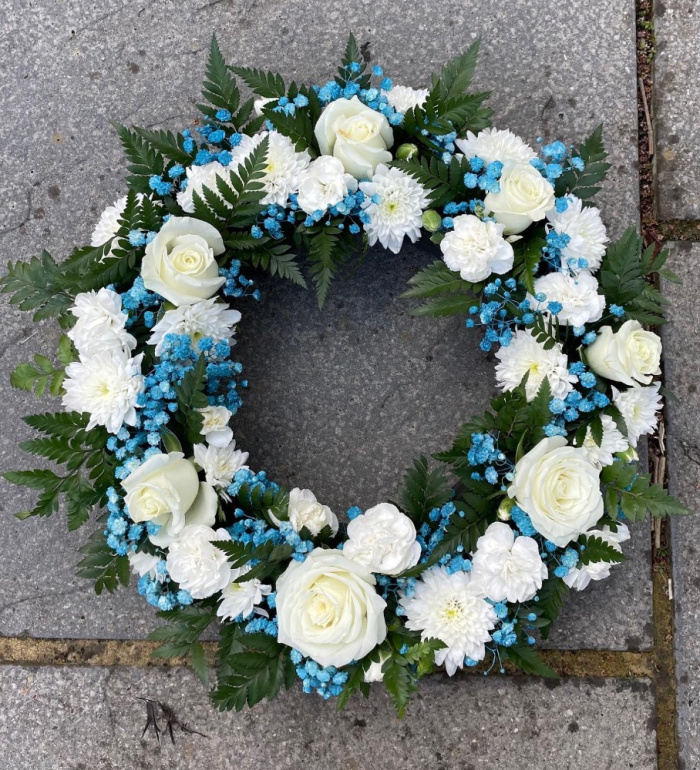 Tribute/Funeral flowers | Mixed Wreath