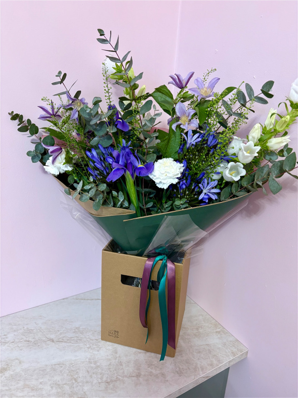 Fresh Flowers | Purples and Whites