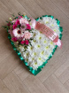 Funeral Flowers | Heart Tribute