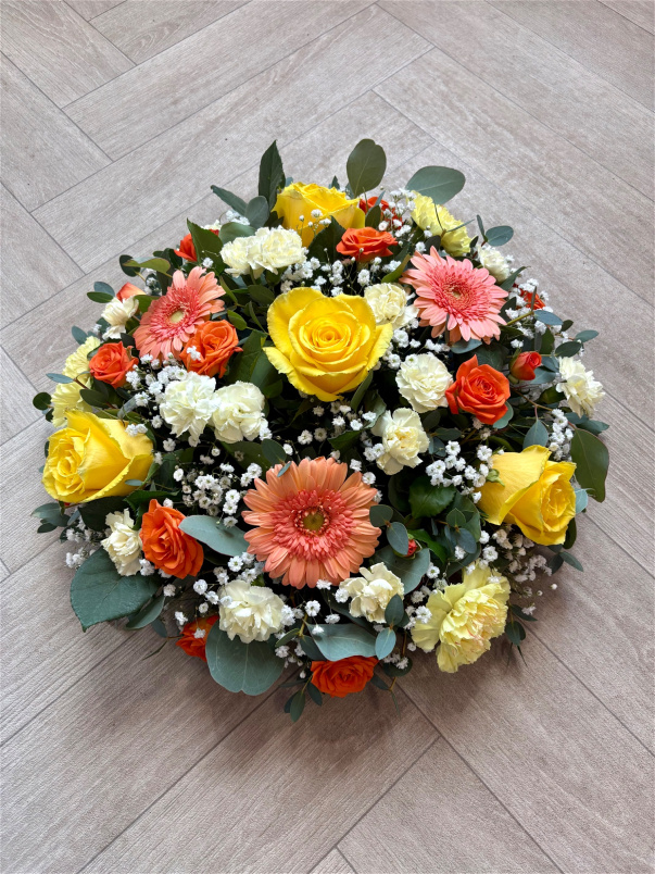 Funeral Flowers | Florist Choice Posy Pad