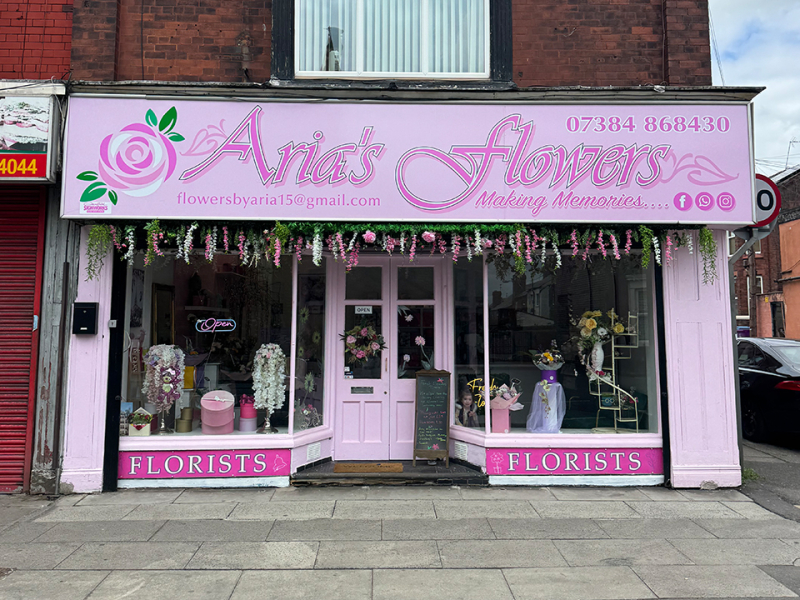 Aria Flowers | Bootle | Contact