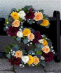 Funeral | Mixed Floral Letter