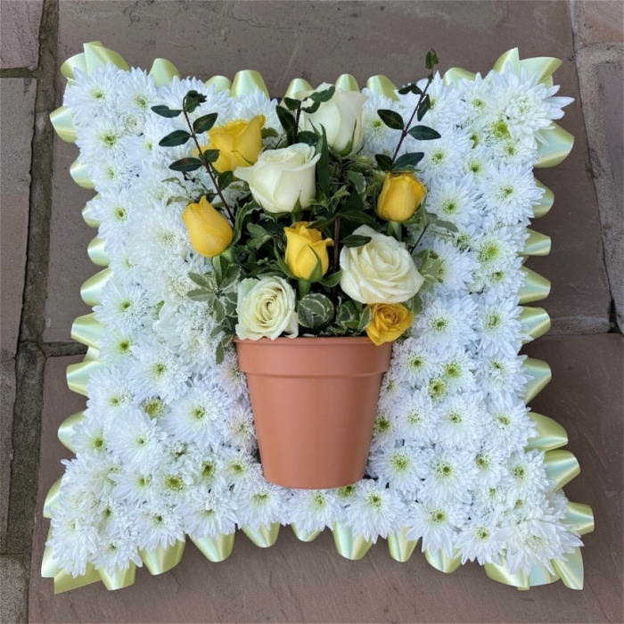 Arrangements | Funeral | Bespoke Flower Pot