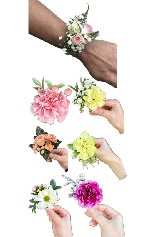 Prom/Graduation | Wrist Corsage / Button Hole