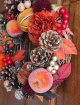 Artificial Flower Wreaths | Small Autumn Wreath
