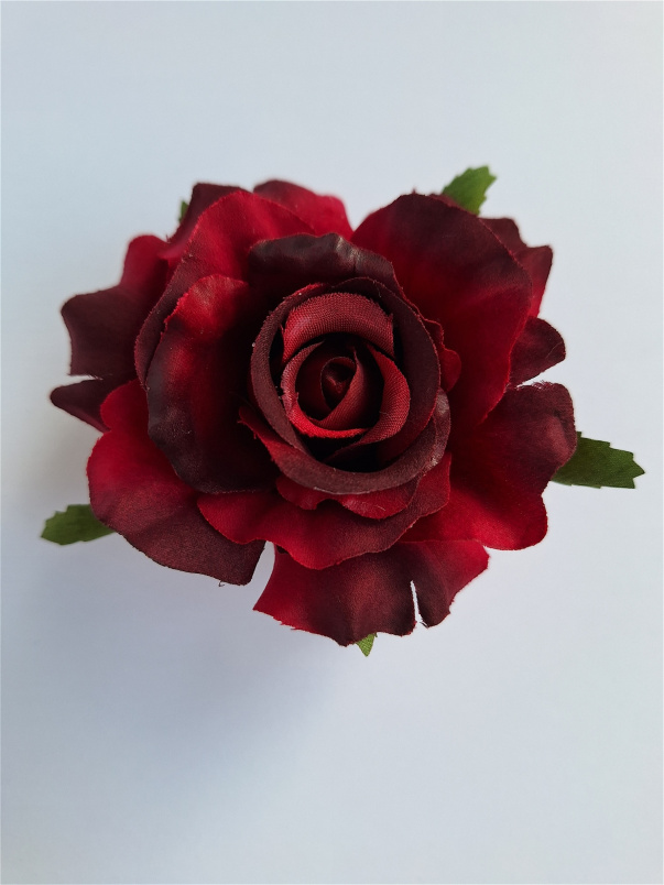 Artificial Accessories | Artificial Accessories and Designs | Red Rose Hair Clip