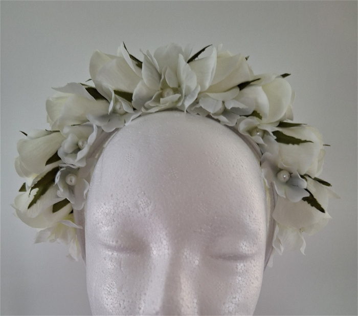 Artificial Accessories | Artificial Accessories and Designs | Bridal Rose Headband