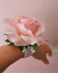 Artificial Accessories | Artificial Accessories and Designs | Pink Rose Wrist Corsage
