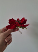 Artificial Accessories | Artificial Accessories and Designs | Red Anemone Hair Clip