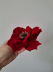 Artificial Accessories | Artificial Accessories and Designs | Red Anemone Hair Clip