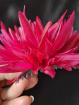 Artificial Accessories | Artificial Accessories and Designs | Hot Pink Flower Comb