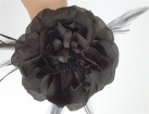 Artificial Accessories | Artificial Accessories and Designs | Black Rose Wrist Corsage