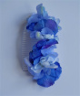 Artificial Accessories | Artificial Accessories and Designs | Blue Hydrangea Hair Comb