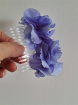 Artificial Accessories and Designs | Bluey Purple Hydrangea Hair Comb
