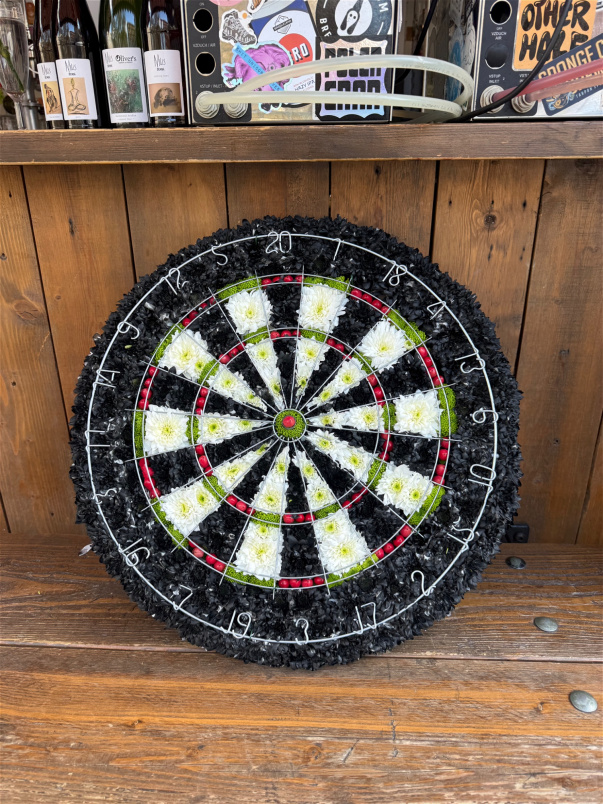 Specialised Tributes | View All Funeral Flowers | Dartboard