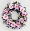 View All Funeral Flowers | Wreath Rings | Wreath ring pastel