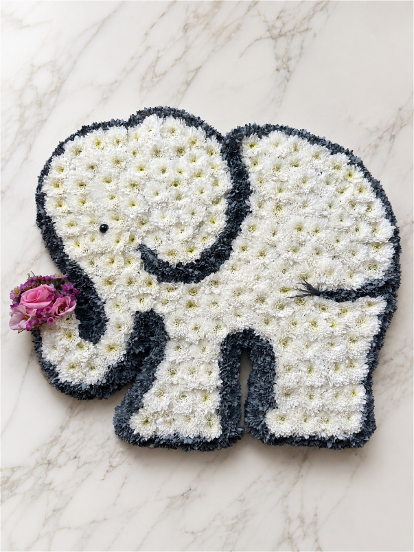 Specialised Tributes | View All Funeral Flowers | Elephant tribute