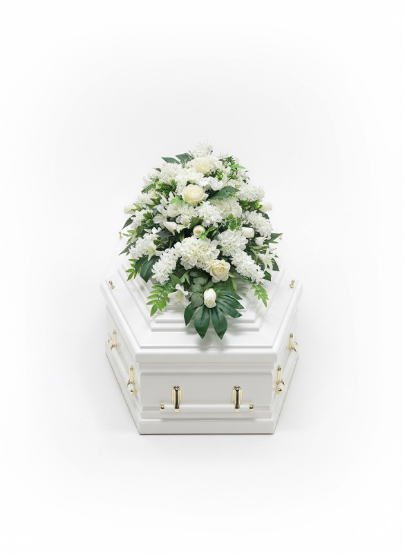 Arrangements | Coffin Spray Ivory