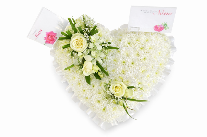 Funeral flowers | Heart