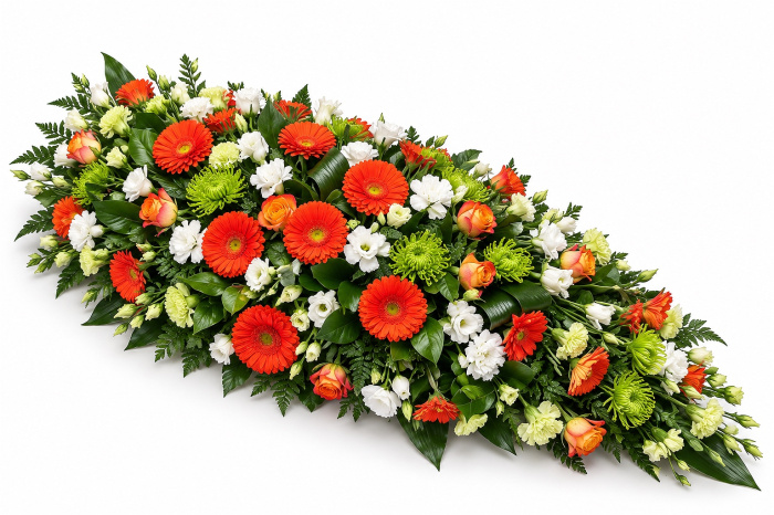 Funeral flowers | Casket spray