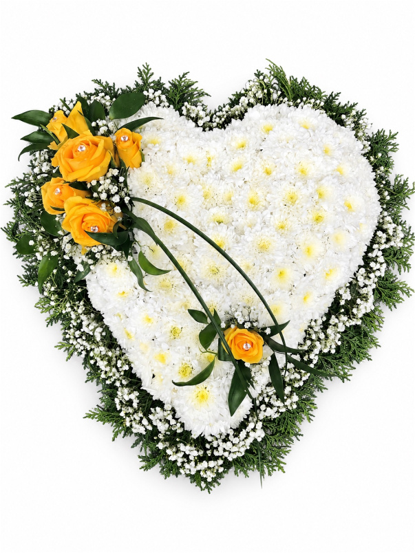 Funeral flowers | Heart Tribute